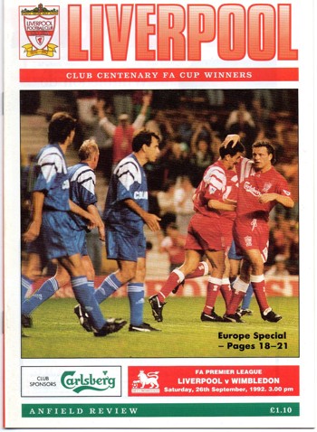 Match programme